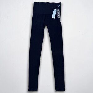 Elietian One Size Fits Most Ink Blue Ankle Length Leggings/Pants - NEW - NWT